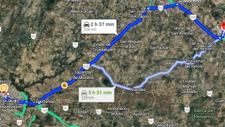 tráfico carretera Guadalajara León hoy 16 de noviembre.png