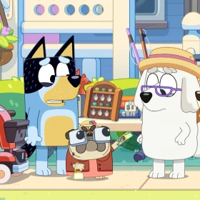 Bluey | Carro de Abuelita