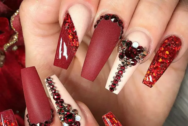 12 modelos de uñas coffin hermosos: hay de todos los colores y con diseños lindos
