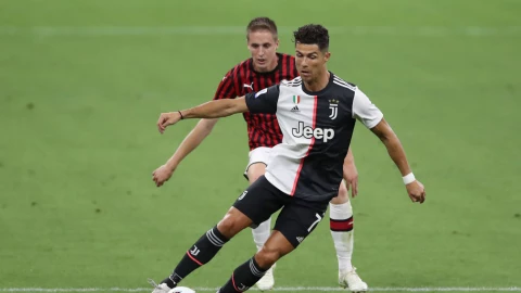 Cristiano Ronaldo y la Juventus visitan al Milán