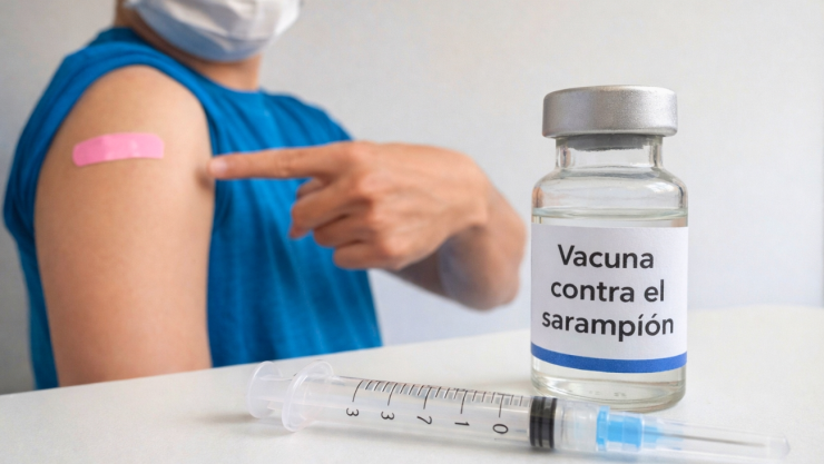 vacuna contra el sarampión