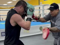 canelo entrenamiento pelea