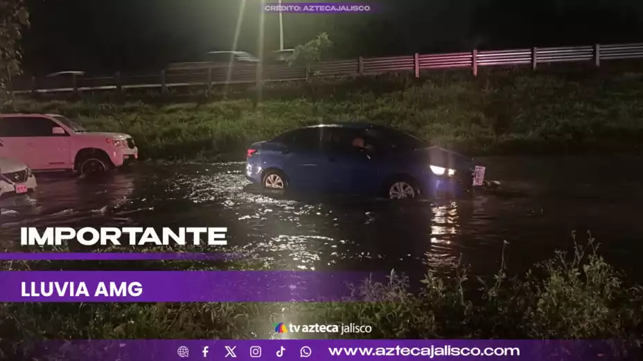 Estragos en el AMG por lluvia: ¿Cuáles fueron las zonas más afectadas?