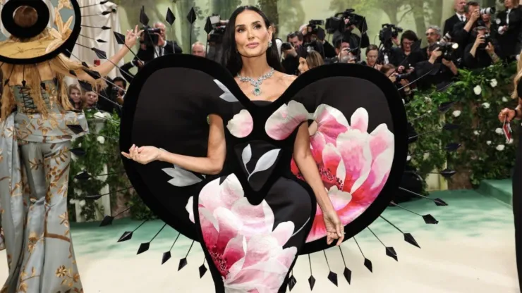 Demi Moore en la Met Gala 2024