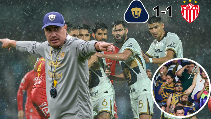 Efraín Juárez confío en ellos, jugaron mal ante Necaxa y aficionados de Pumas estallaron