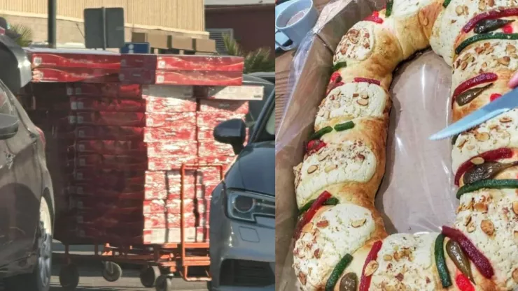 Rosca del Costco se revende en Tijuana