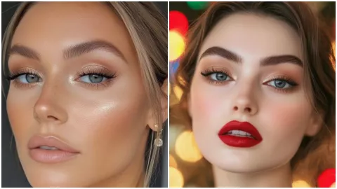 maquillaje que puedes usar con un vestido negro 