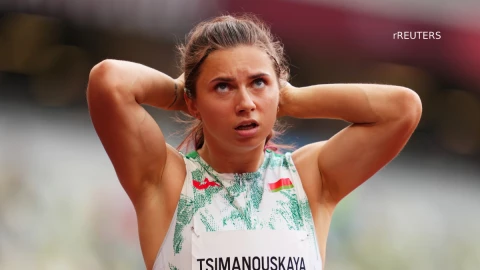 Krystsina Tsimanouskaya