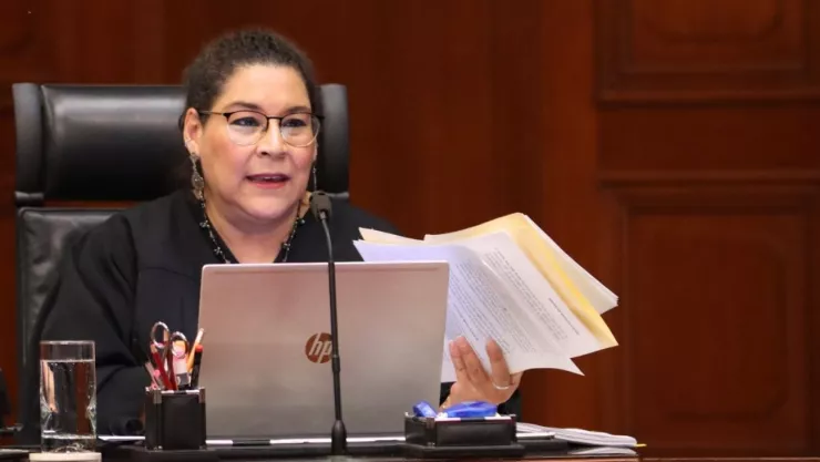 Ministra Lenia Batres se equivoca durante sesión en la SCJN