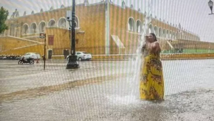yucateca viral lluvia yucatan