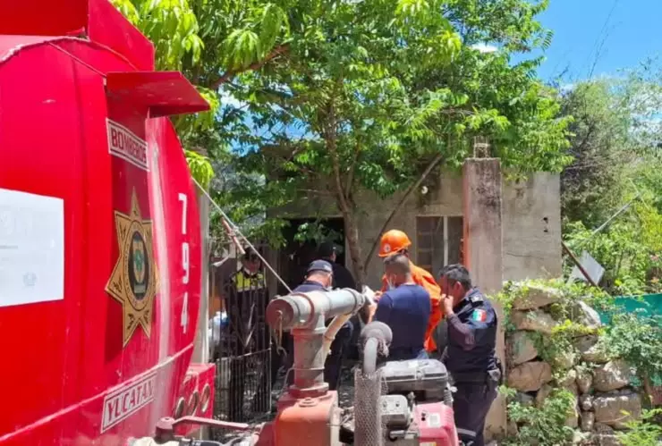 Conato de incendio en Hunucmá deja a una familia SIN HOGAR; ¿ya fue apagado?