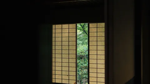 Paneles japoneses para ventanas de habitaciones