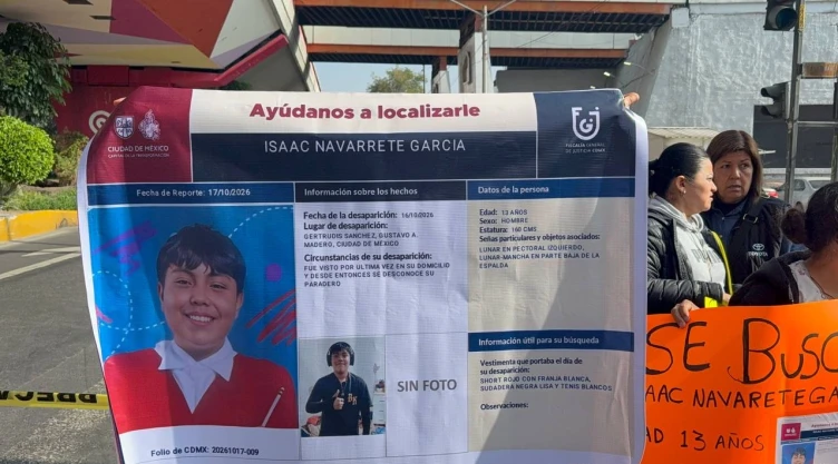 Desaparece Isaac Navarrete