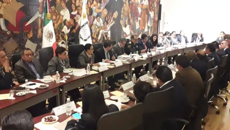 Reunión Amieva con alcaldes