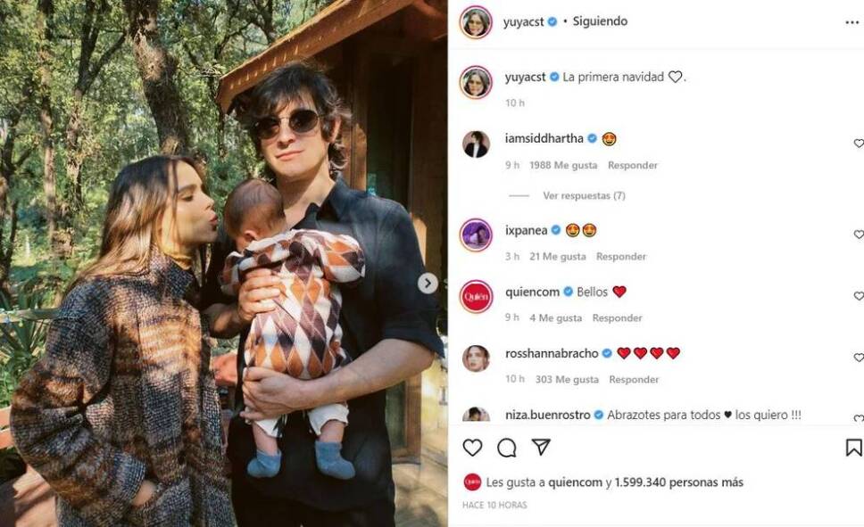 yuya comparte foto familiar