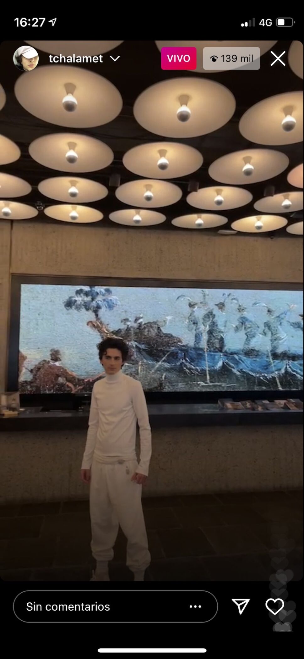 previo de la met gala en el canal de Timothee Chalamet