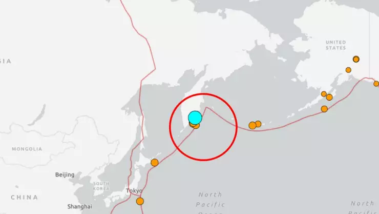 terremoto en Rusia