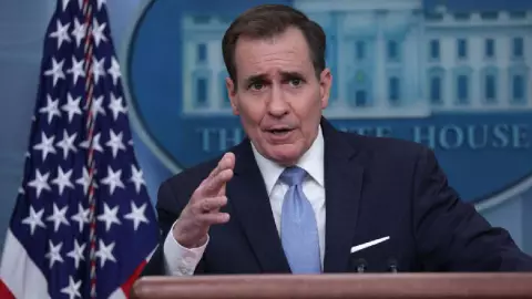 El portavoz del Consejo de Seguridad Nacional de la Casa Blanca, John Kirby, informó que un objeto volador no identificado fue derribado por autoridades de Estados Unidos en Alaska.