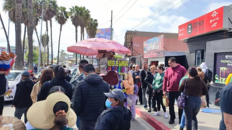 Garitas de Tijuana hoy lunes