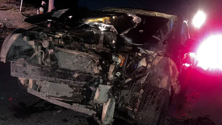 Accidente sobre la avenida Libertad dejó víctima fatal y destrucción en Puebla