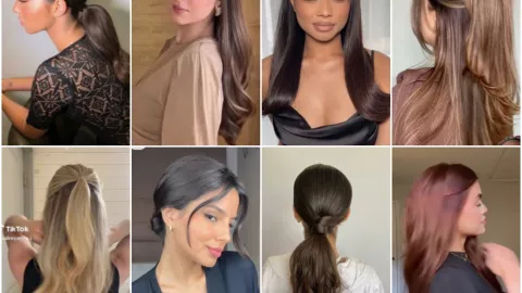 peinados para oficina fáciles