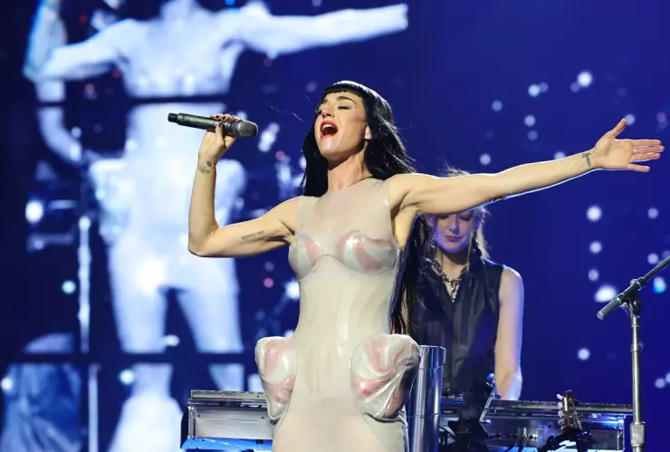 Katy Perry aterrizó en Monterrey para dar dos shows