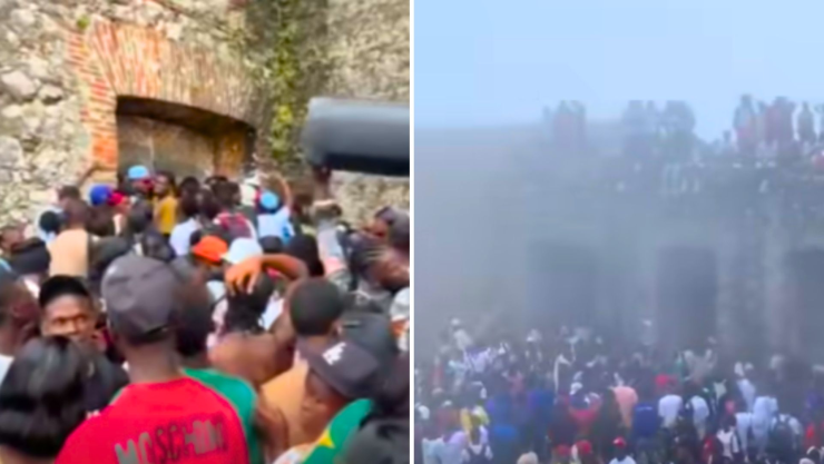 Estampida en la Ciudadela Laferrière Haití hoy