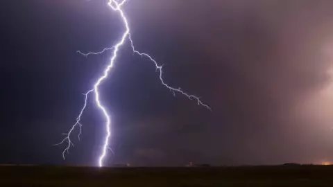 Muere joven en Veracruz por caída de rayo