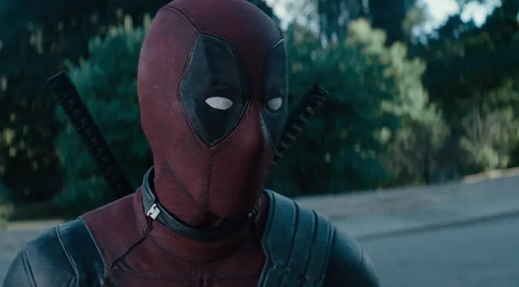 En la imagen, Deadpool de Ryan Reynolds en la película de Deadpool 2