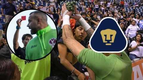 Le lloraron los aficionados de Pumas, no ha disputado ningún partido y ya fue suspendido por 3 juegos