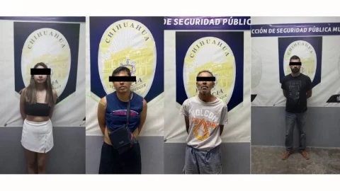 presuntos responsables de asalto a custodios