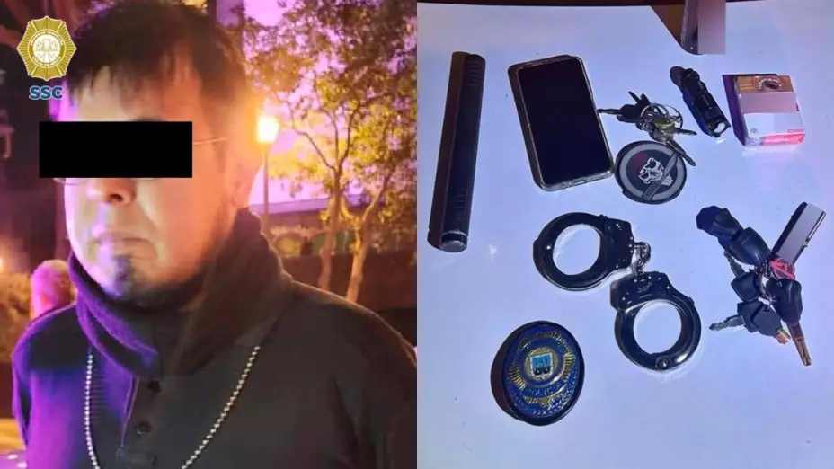 ¡Con placa y todo! Hombre se hace pasar como policía para exigir dinero