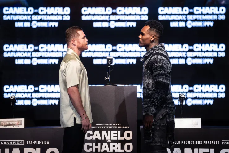 Canelo Charlo conferencia de prensa Nueva York pelea