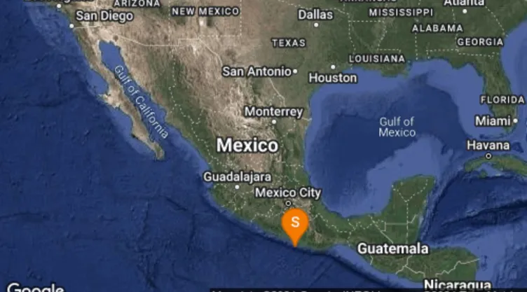 Sismo en México tras paso del huracán “John”
