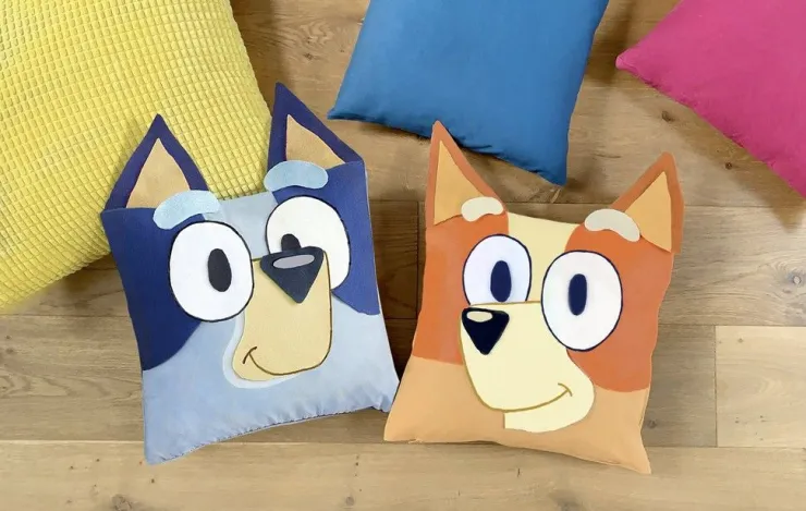 Bluey cojines
