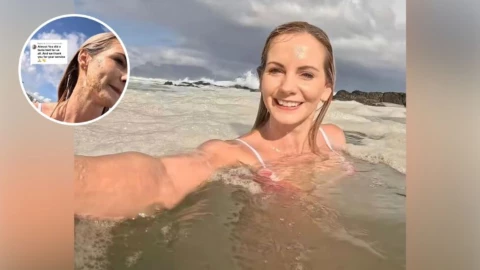 Influencer nadar espuma heces.jpg