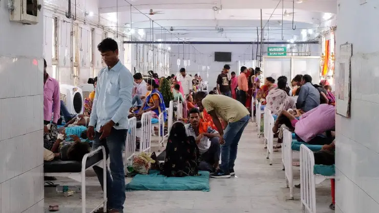 Más de 90 personas mueren por golpe de calor en la India