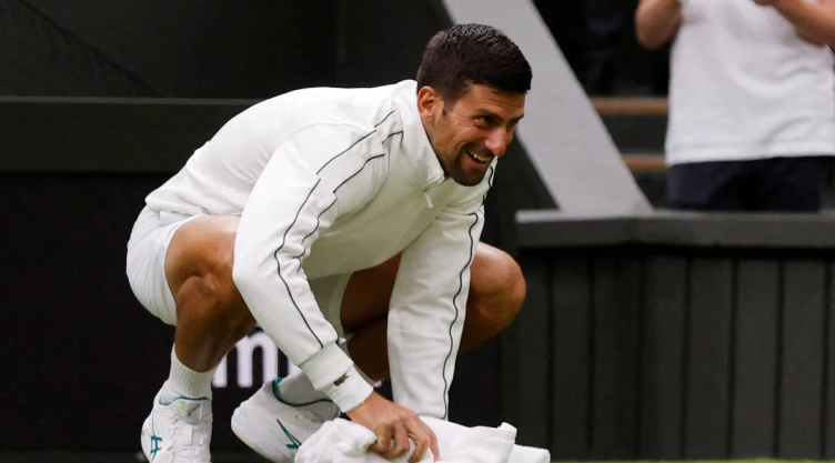 Novak Djokovic en Wimbledon