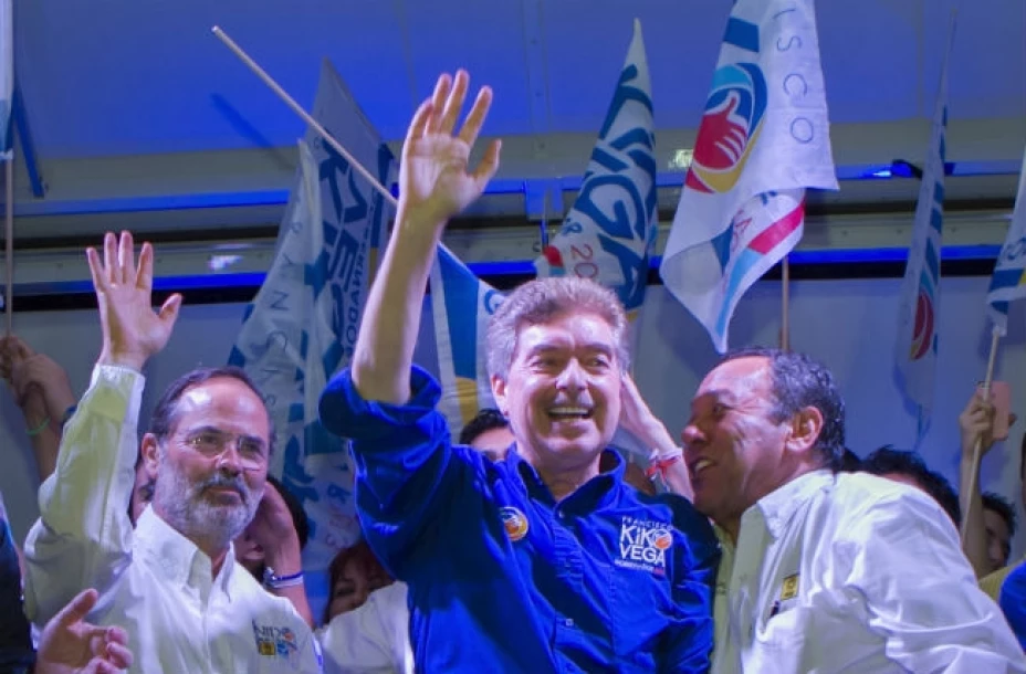 Francisco Vega, ganador de las elecciones en Baja California