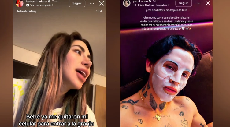 La Bebeshita y Kunno se despiden de las redes previo al estreno de La Granja VIP Segunda Temporada: ya les quitaron los celulares