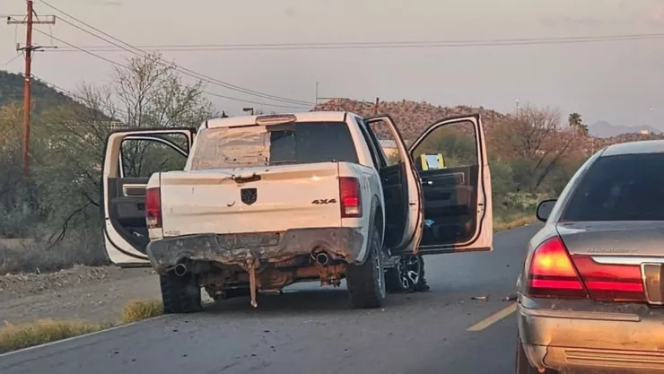 Enfrentamiento entre sicarios y militares dejó dos muertos y dos heridos en Caborca, Sonora