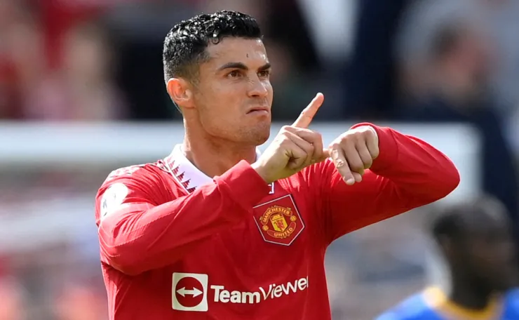 Cristiano Ronaldo con el Manchester United