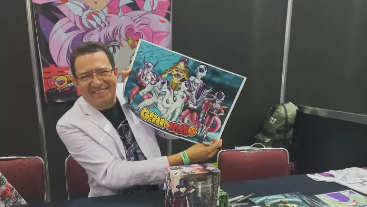 Actores de doblaje en la AniMole Convention 2023.