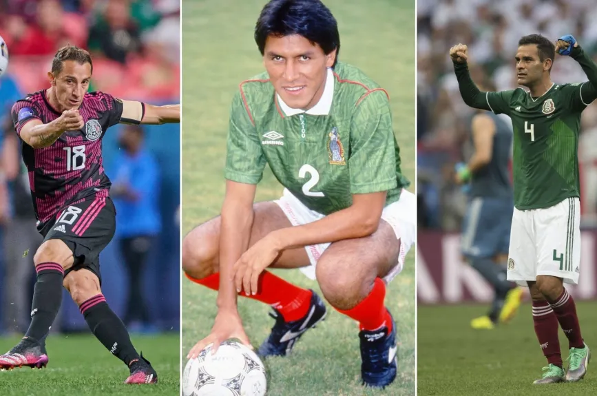 22 futbolistas con más partidos en la Selección Mexicana.jpg