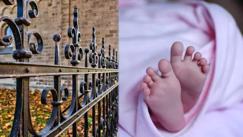 Bebé de 6 meses murió tras ser aplastado por la reja de su casa