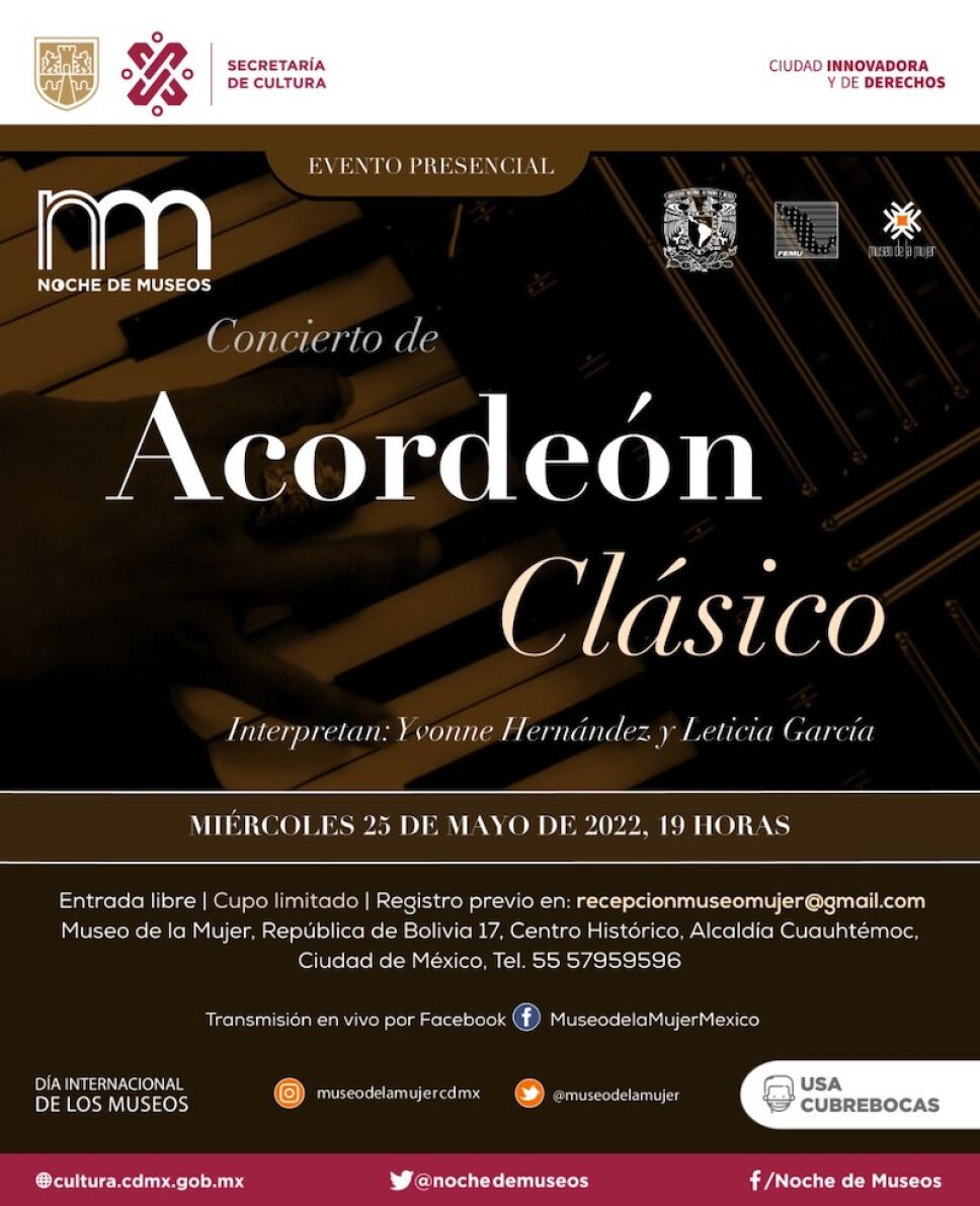 noche de museos museo de la mujer