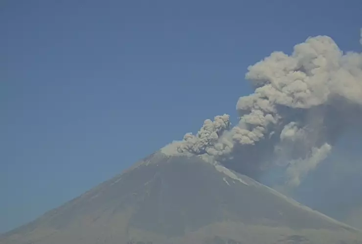 Ceniza del volcán Popocatépetl hoy 12 de marzo de 2024 caerá en estos municipios de Puebla