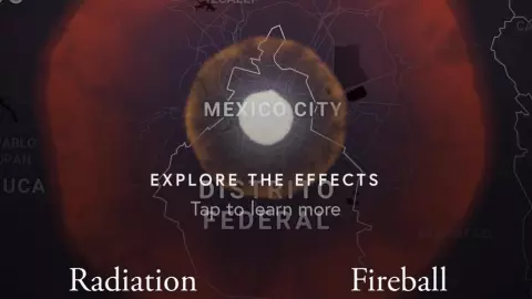 Qué pasaría bomba atómica Mexico