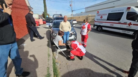 Accidente en la colonia Satelite.