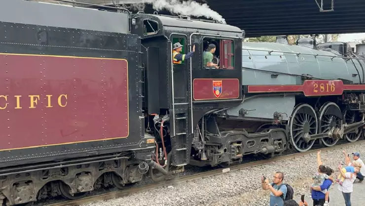 Locomotora “La Emperatriz” en México